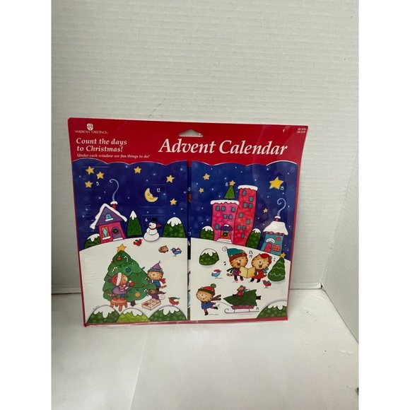 American Greetings  Advent Calendars Count the Days to Multicolor - Picture 4 of 7